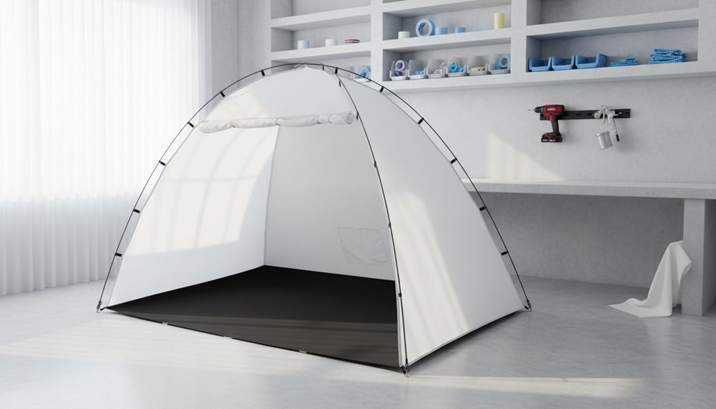 best portable indoor spray tents