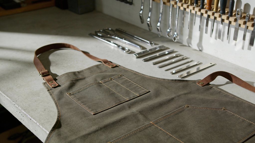 durable adjustable tool friendly apron