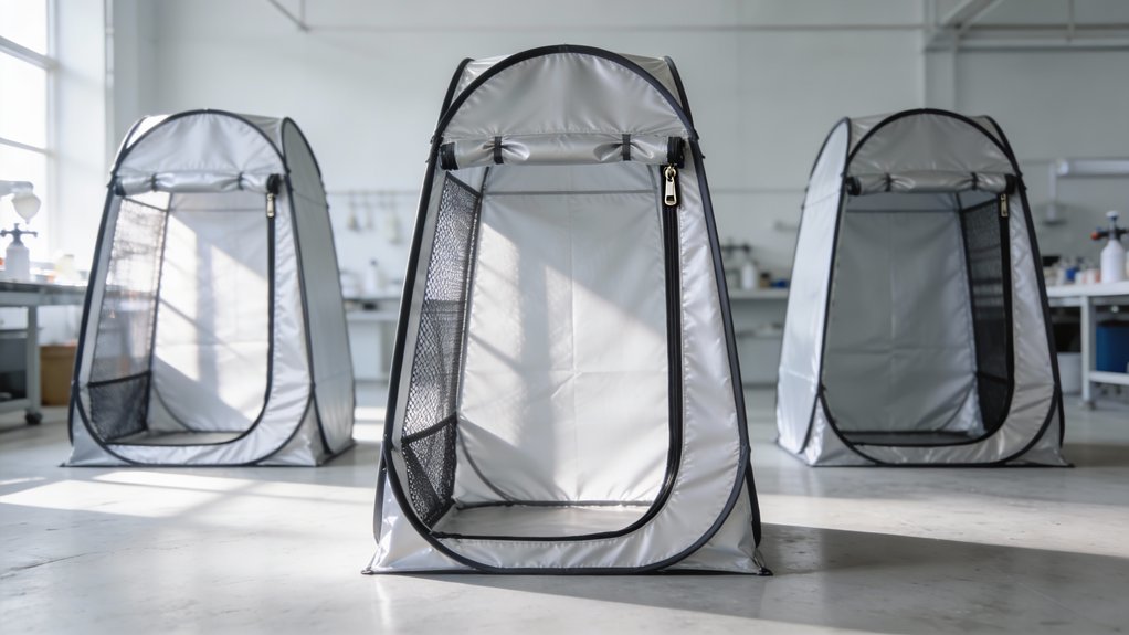 size ventilation portability containment